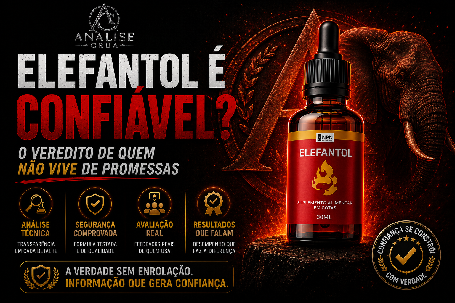 Elefantol é confiável
